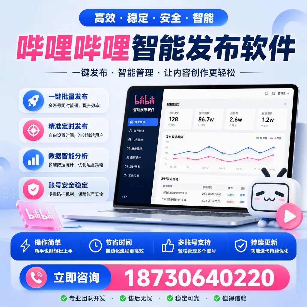 如何在 鄂尔多斯 制定有效的哔哩哔哩智能发布策略